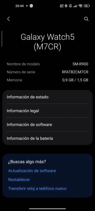 Samsung Galaxy Watch5 40mm Grafito
