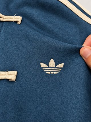 Chaqueta Adidas Talla M Azul Beige