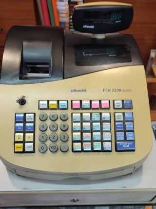 Caja Registradora Olivetti ECR 2300