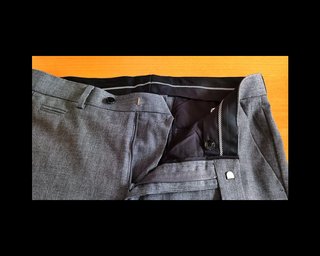Pantalone formale grigio, Zara, EU40