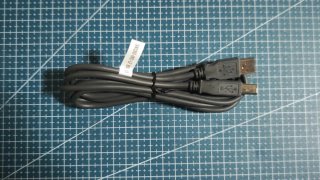 Cable USB 2.0 Tipo A a Tipo B de 1,80m.
