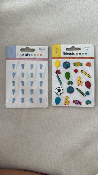 2 Paquetes Brads Scrapbooking Artemio