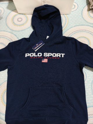 Sudadera Polo Sport Ralph Lauren Azul con capucha