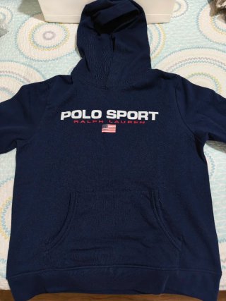 Sudadera Polo Sport Ralph Lauren Azul con capucha