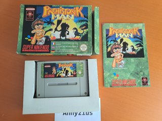 Prehistorik Man Super Nintendo SNES PAL
