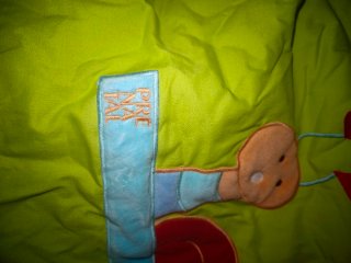 Saco de dormir para bebé con diseño de caracol
