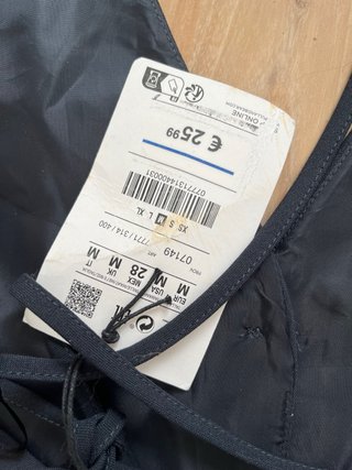 Chaleco Pull&Bear Negro Talla M