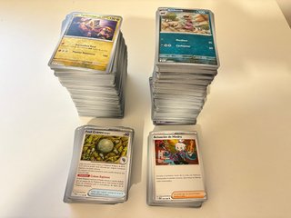 Pack Cartas Pokémon Reverse Bulk 853 unidades