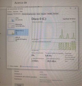 Mini PC Intel Atom x5-Z8350 2GB RAM