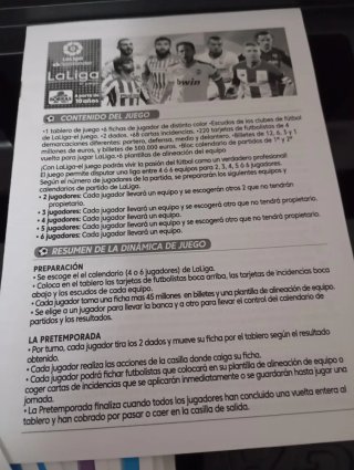 Juego de mesa La Liga Santander
