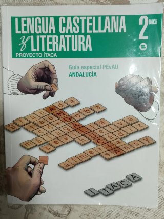 Lengua castellana y literatura, 2 BACH.