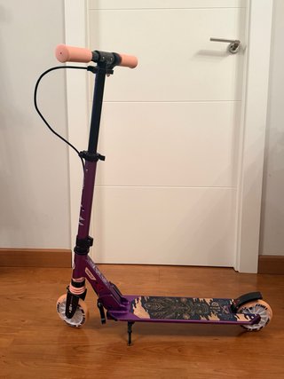 Patinete infantil morado Oxeo