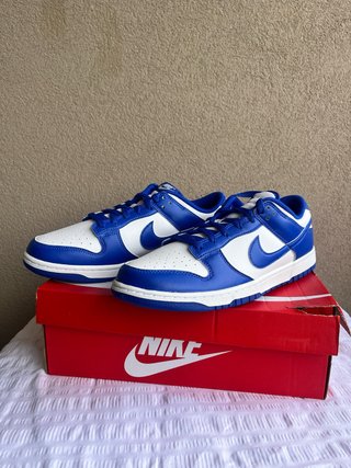 Zapatillas Nike Dunk Low Azul y Blanco