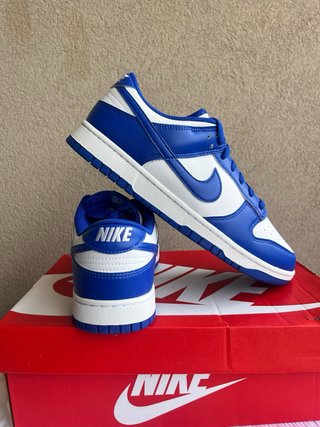 Zapatillas Nike Dunk Low Azul y Blanco