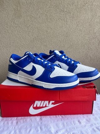 Zapatillas Nike Dunk Low Azul y Blanco