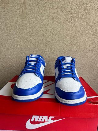Zapatillas Nike Dunk Low Azul y Blanco