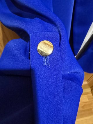 Blazer Zara Azul Talla L