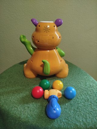 Hippo Poppin Kiddieland Juguete Sonidos y luces