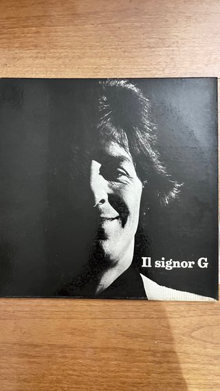Giorgio Gaber - Il Signor G Doppio LP 1970