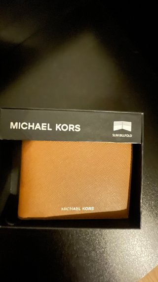 Billetera Michael Kors Marrón Slim Billfold