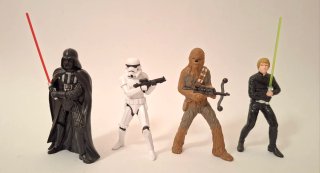 Figuras de colección de Star Wars