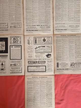 7 REVISTAS ANTIGUAS BLANCO Y NEGRO AÑO 1897