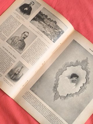 7 REVISTAS ANTIGUAS BLANCO Y NEGRO AÑO 1897