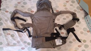Mochila Portabebés Jané Gris