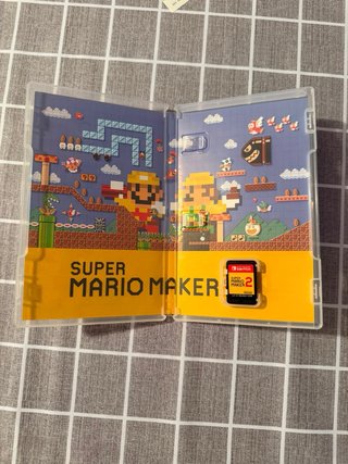 Nintendo Switch Mario Kart World + Mario Maker 2