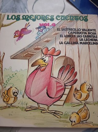 2 Vinilos Infantiles "Los Mejores Cuentos"