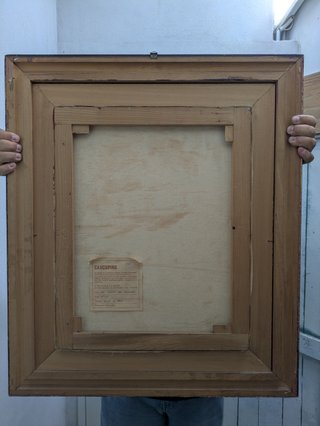 Quadro Carcupino Vicolo dei Lavandai Milano
