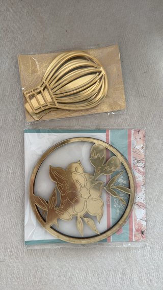 2 Shaker Metacrilato Scrapbooking