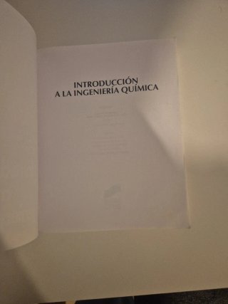 Introducción a la ingeniería química