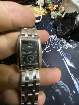 Reloj Lotus Mujer Negro y Plateado