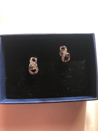 Pendientes Infinito Mujer Plata de Ley 925
