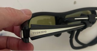 2 Gafas TV 3D Panasonic TY-EW3D10