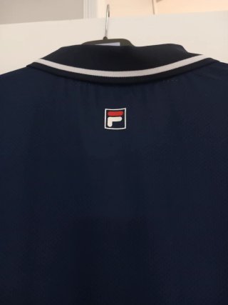 Polo deportivo Fila azul hombre XL