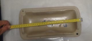 Tapa Cisterna Blanca Plástico