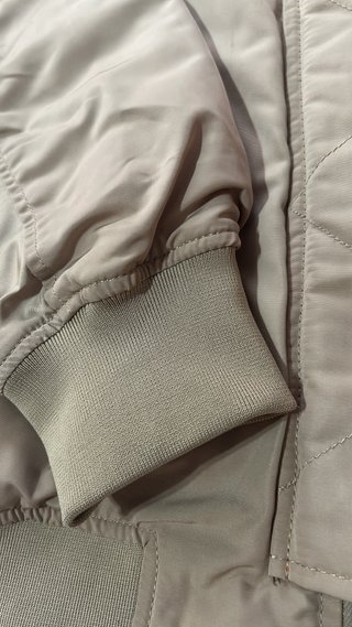 Chaqueta Bomber MA-1 Beige Pull&Bear Naranja