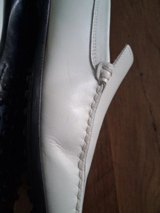 Mocasines Tod's Blancos Talla 40
