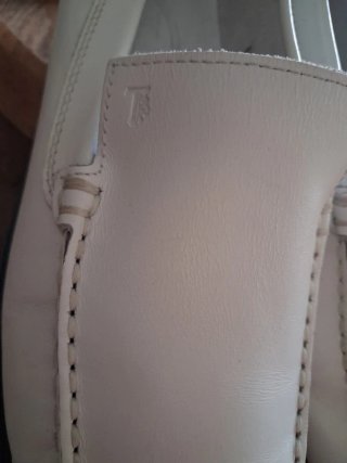 Mocasines Tod's Blancos Talla 40