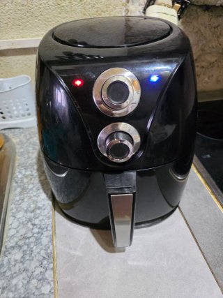 Wilko freidora de aire 4L negra