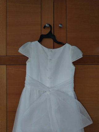 Vestido de Comunión Blanco Niña