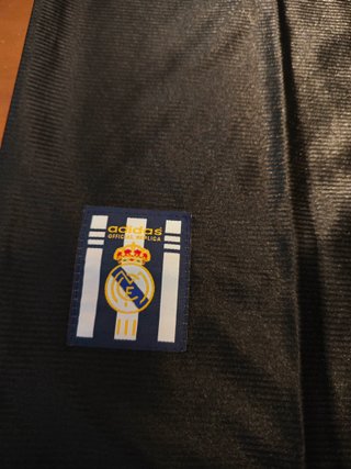 Camiseta Real Madrid 7 Raúl Negra Talla XXL