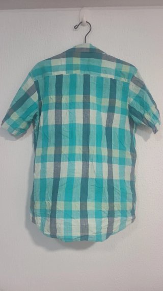 Camisa Columbia Slim Fit Cuadros Talla S