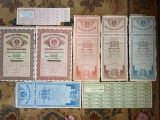 Lote de Acciones y Títulos Históricos