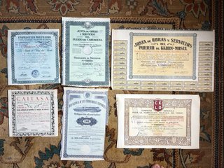 Lote de Acciones y Títulos Históricos