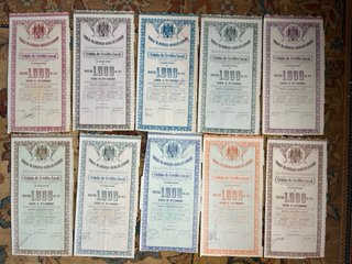 Lote de Acciones y Títulos Históricos