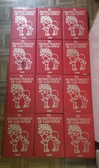 25€ los 12 libros El Mundo mágico de los niños