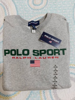 Sudadera Polo Sport Ralph Lauren Gris